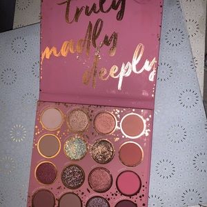 Color pop truly madly deeply eyeshadow pallete like new